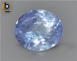 NATURAL UNHEATED UNTREATED Blue Sapphire / Neelam 3.84 CTS ( 92840 )